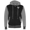 Unisex Heavyweight Varsity Full-Zip Hooded Sweatshirt Thumbnail