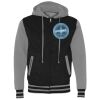 Unisex Heavyweight Varsity Full-Zip Hooded Sweatshirt Thumbnail