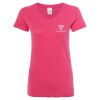 Women’s Glitter V-Neck T-Shirt Thumbnail