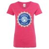 Women’s Glitter V-Neck T-Shirt Thumbnail
