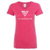 Women’s Glitter V-Neck T-Shirt Thumbnail